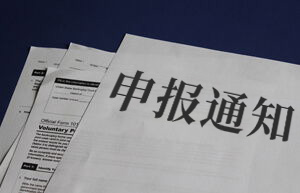 申报通知